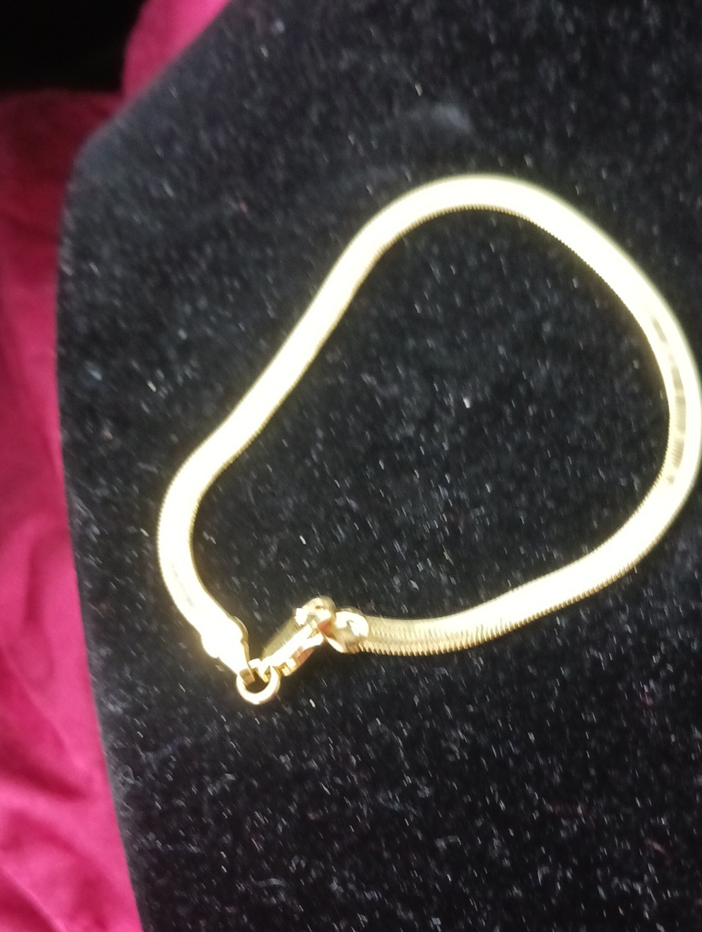 Gold Snake Chain Bracelet - Women Jewelry14 K Gold Plated